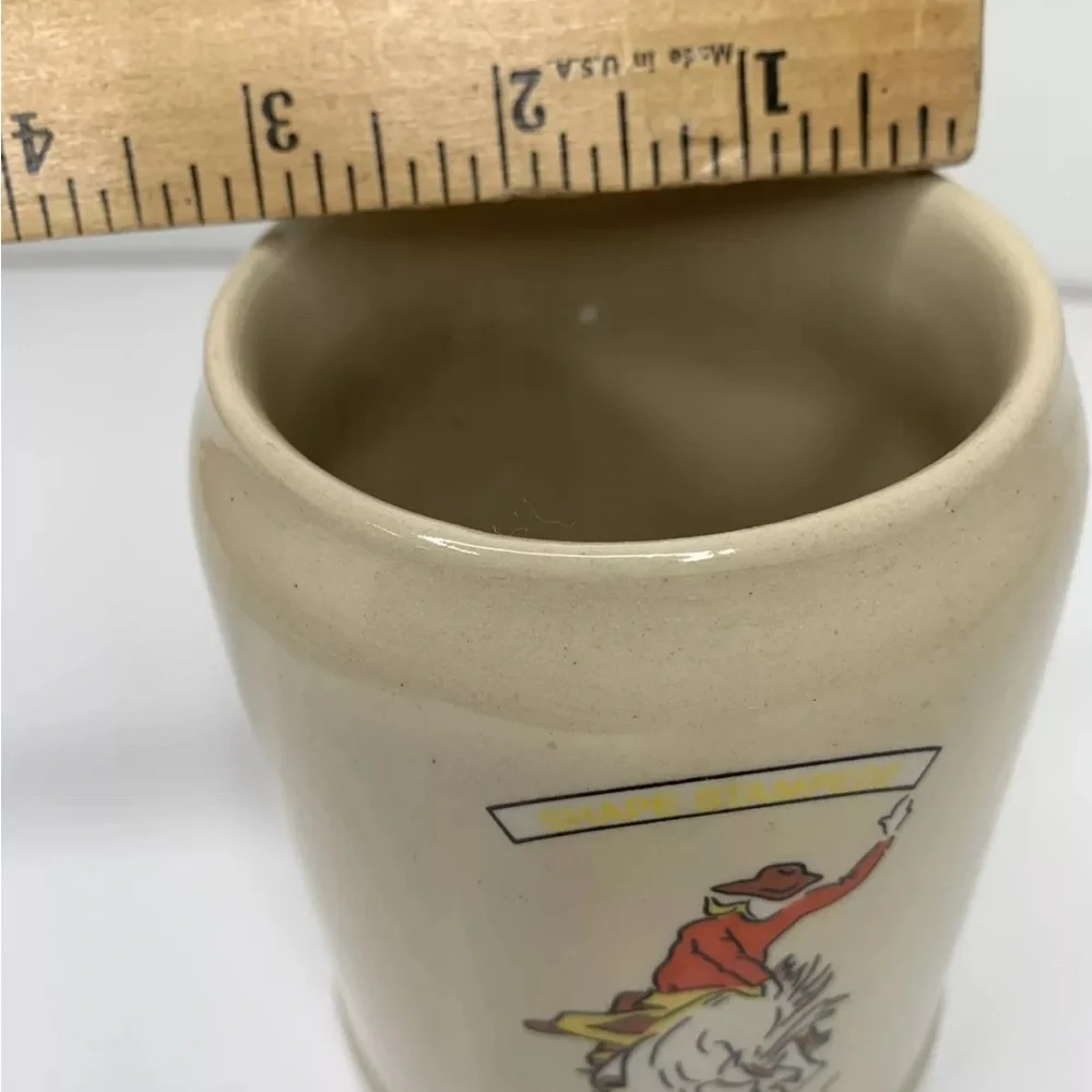 Gerz W. Germany Mug/Stein Vintage Cowboy Stampede May 22-23 1982 Western